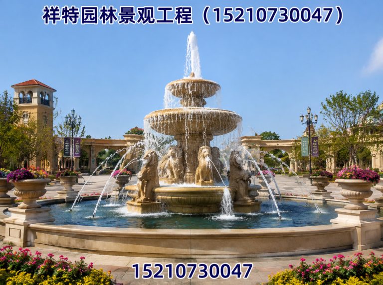 涿州市音乐喷泉展示图